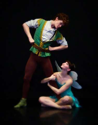 peter and tinkerbell