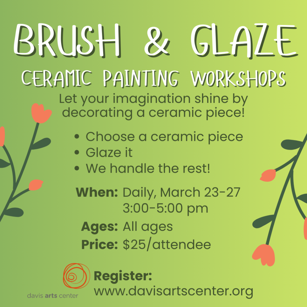 Brush & Glaze: Ceramic Painting Workshop